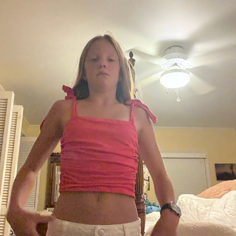 SHEIN Kids Bright Pink Camisole